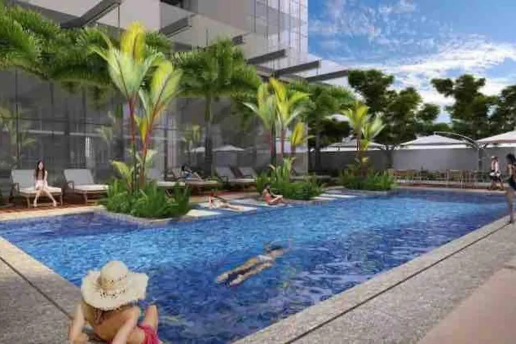 Luxe 1Br W/ Balcony @ Uptown Parksuites Manila Apartment